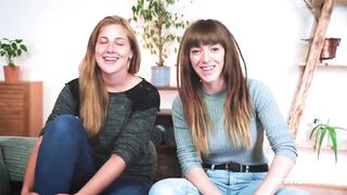 Ersties: Sweet Saarland women make out with each other - 2 image