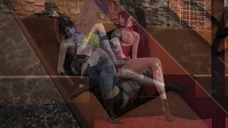 King of fighter mai and leona heidern futa [Full Video] - 4 image