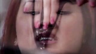 Luxurious asian lesbo babes are fucking each other with favourite dildos - 5 image