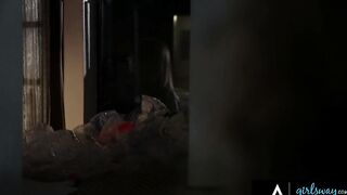 GIRLSWAY - Investigator Riley Reid Has Her Pussy Eaten Hard By The Hooker Reena Sky For Answers - 4 image