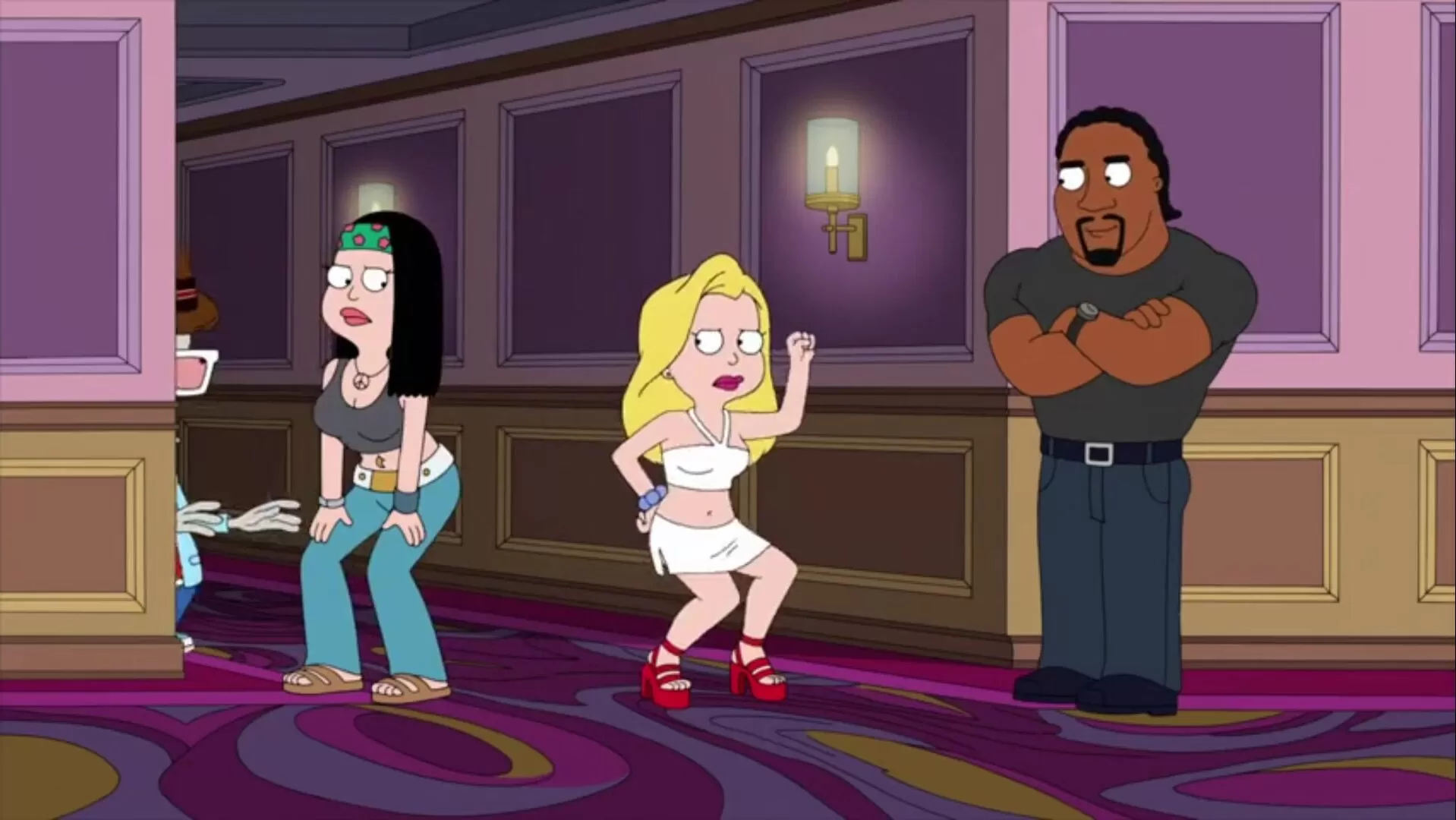 American Dad - Francine Smith sexy moments watch online