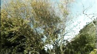 Girls getting it on on the grass - 3 image