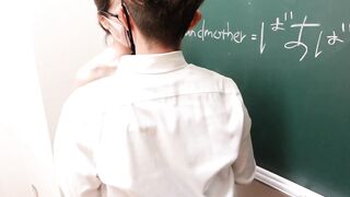 Teacher and student fuck in the classroom - 14 image