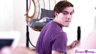 Stepmom Kendra Cole Says "Are you sucking your dick with the vacuum?!"