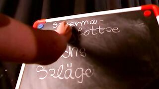 The dominant teacher educates and humiliates a student and a slave at the same time in her teaching institute - 5 image