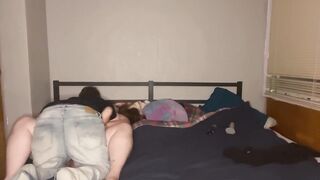 Lesbian BBW Gets Dicked Down By Masc Lesbian REAL LESBIANS - 2 image