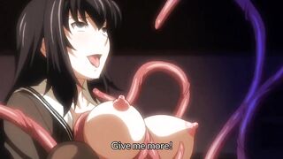 Frantic Tentacles - Hentai lesbian teens bangs cuties with her tentacles - 13 image