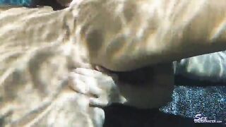 Daisy Haze and Kelly Diamond Touch to each other underwater - 14 image