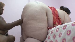 Miss Thickness and Sexy Mae two ebony Lesbian fetish