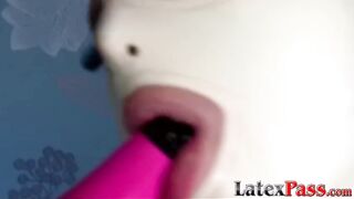 Angelica Heart pussy eating and face sitting with Latex Lucy - 8 image