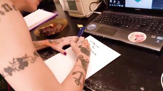 DREAD HOT IN HIS FIRST LESBIAN SCENE WITH JULLY DELARGE - 2 image