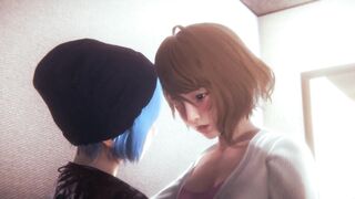 Life is Strange: Maxine x Chloe Lesbian relationship SEX pov ORAL - 9 image