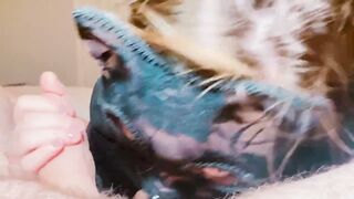 Babysitter caught watching lesbian porn and fucks boss - 10 image