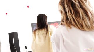 Anything sexier than a girl wearing a mans shirt is two lesbian girls wearing them - 2 image