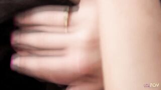 Shy but excited lesbian is letting her friend dictate how her shmoothly shaven pussys gonna be eaten - 10 image