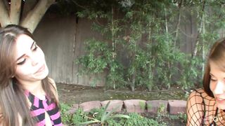 Sticking a finger up a lesbians pussy while eating her ass with her mouth - 2 image