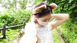 Hentai pet play bdsm in the mountains fully naked