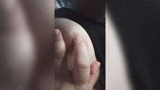 Lubricating my nipples with my own pussy juices - 11 image