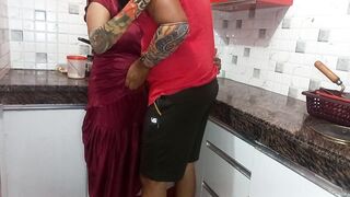 Desi londa & Rani Darling , jija ne sali ko Rasoi me choda desi hindi video clear audio - 3 image