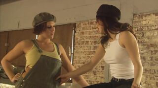 Erotic lesbians make out passionately in a close up shoot - 2 image