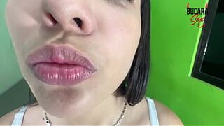 I masturbate with my stepsister's dildo until I cum - 1 image