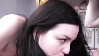 three nasty girls get naked and fuck each other in their wet cunts - 11 image