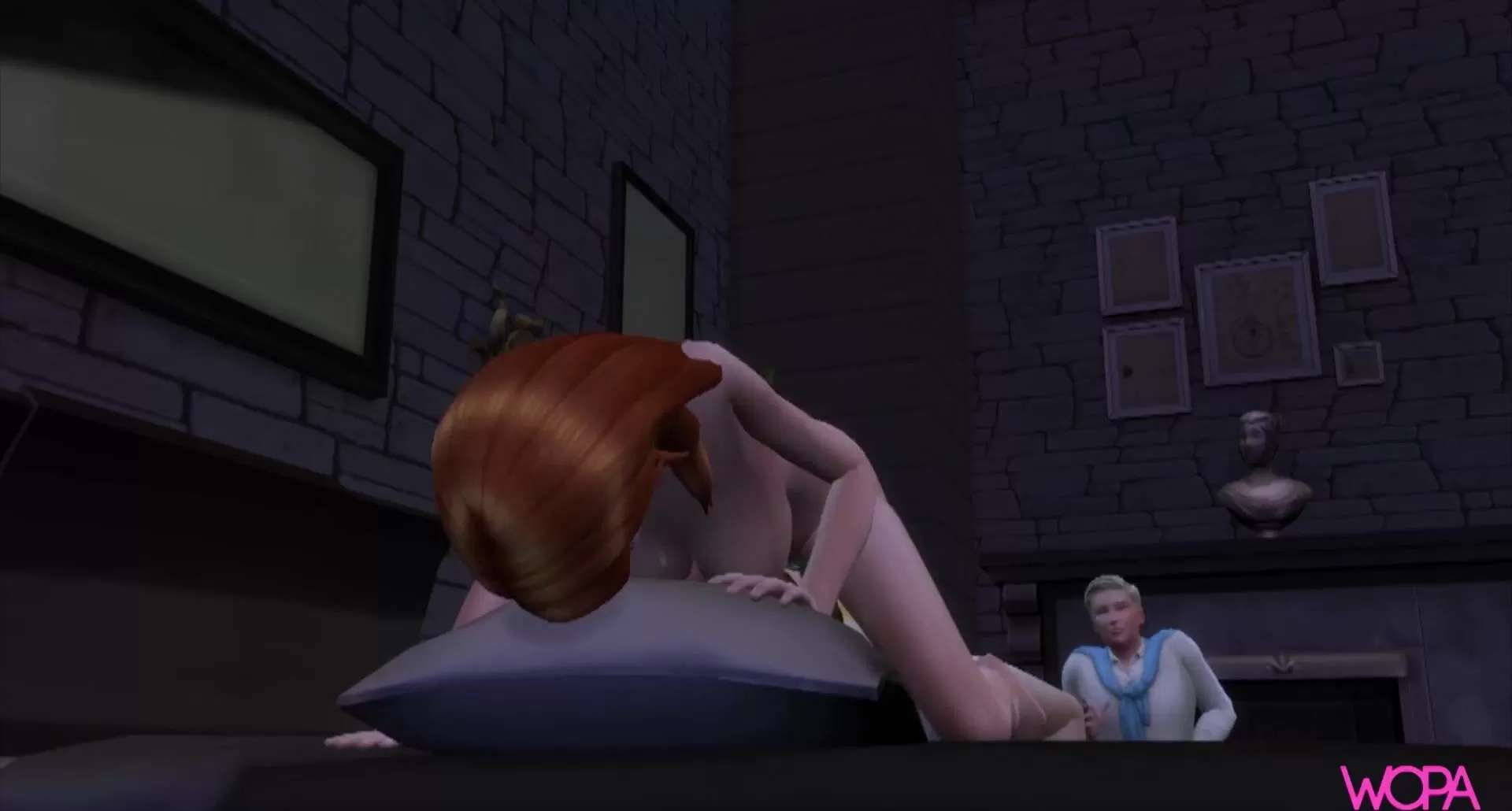Scooby-Doo characters having lesbian sex in front of their husbands watch online