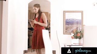 GIRLSWAY - Horny Bridesmaid Bella Rolland Has A Threesome With Gorgeous Whitney Wright And Her Bride - 3 image