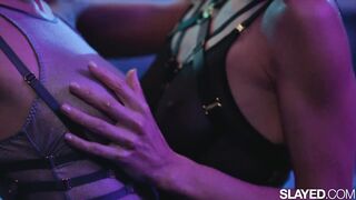 SLAYED Stunning dolls Nancy & Sonya put on a show for Jia - 2 image