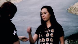 petite girl is controlled by the police and has to undress, while she submissively stretches her ass in the air the poli - 2 image