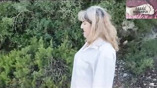 MEL SHOWING IN PUBLIC IN THE FOREST 4 - 3 image