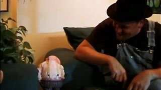 Kinky babes get their asshole drilled with toy and cock - 4 image