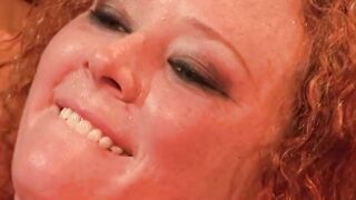 two hot girls in latex stick uncensored hard dildos inside themselves - 15 image