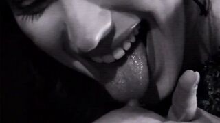 Exciting Lesbo sex between cuddling and licking! - 2 image