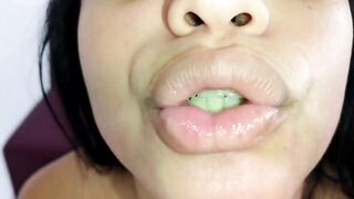 Latina teen with a big ass teasing and flashing home alone - 5 image