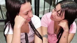 Our parents go on a trip my stepsister is horny and I took her heat away with a good pussy licking - 3 image