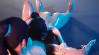 Lying Pussy Lick Showroom 4K - 4 image