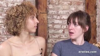 Ersties: July sits on Nicky's face and cums hard - 3 image