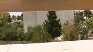 Two hot German ladies having fun with a hard cock and a strapon - 5 image