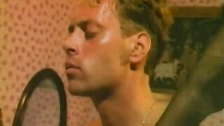 Two scenes of Italian production with internationally renowned actors Lynn Armitage, Lilli Carati, Rocco Siffredi, Sasch - 4 image