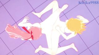 Cagalli Yula Athha and Lacus Clyne engage in intense lesbian play - Mobile Suit Gundam SEED Hentai - 13 image