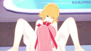 Cagalli Yula Athha and Lacus Clyne engage in intense lesbian play - Mobile Suit Gundam SEED Hentai - 7 image