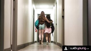 Hazel Moore Fucks Her Sick Girlfriend Kimmy Kimm At The Infirmary While Waiting For The Doctor