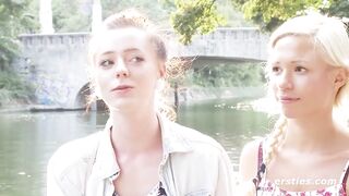 Ersties: Lisa M. und Gabi auf geiler Shoppingtour - 12 image