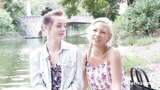 Ersties: Lisa M. und Gabi auf geiler Shoppingtour - 2 image