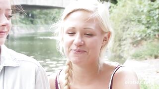 Ersties: Lisa M. und Gabi auf geiler Shoppingtour - 3 image