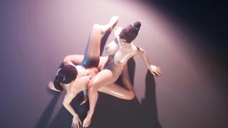 Sensual Scissoring Showroom 4K