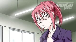 Seduced Lesbian Tries Dick for the First Time! Uncensored Hentai - 2 image