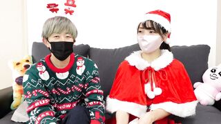 Cute Santa girl with extremely small tits getting fucked - 9 image