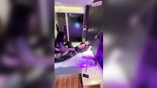 Finnish domme uses her rubber fuckdoll - 13 image